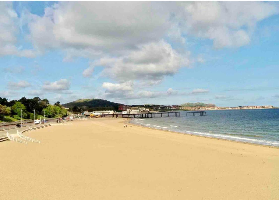 Ffynonn Wen Villa Rhôs-on-Sea Eksteriør bilde